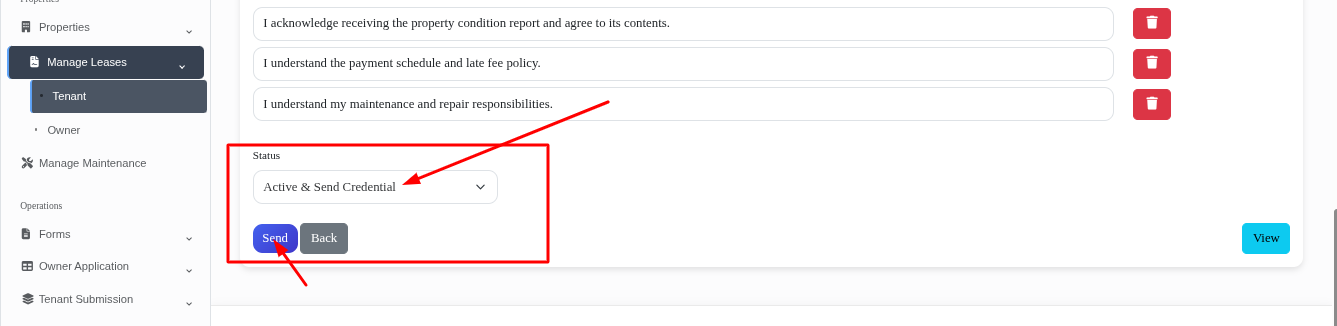 Tenant Onboarding Flow